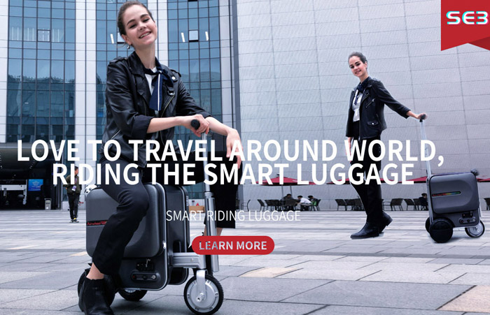 Airwheel SE3 Riding luggage