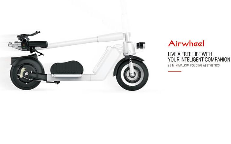 Airwheel is sanguine about its charm of Airwheel Z5 with the extreme portability and wider utility.